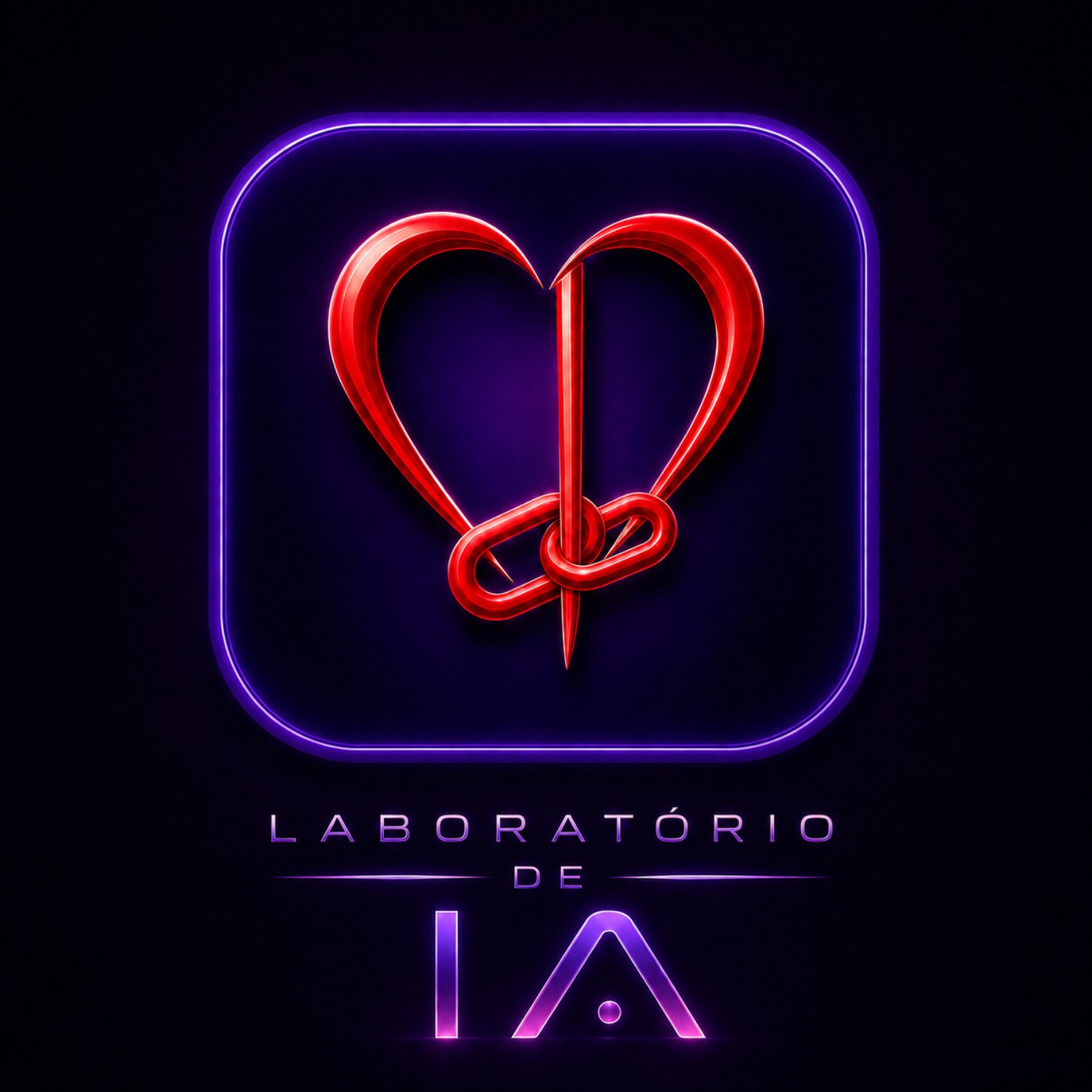 Logomarca oficial do Laboratório de IA